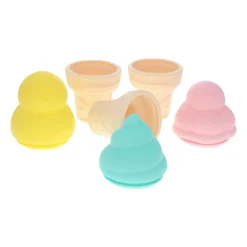 Jeux de bain en silicone 3 cornets de glace