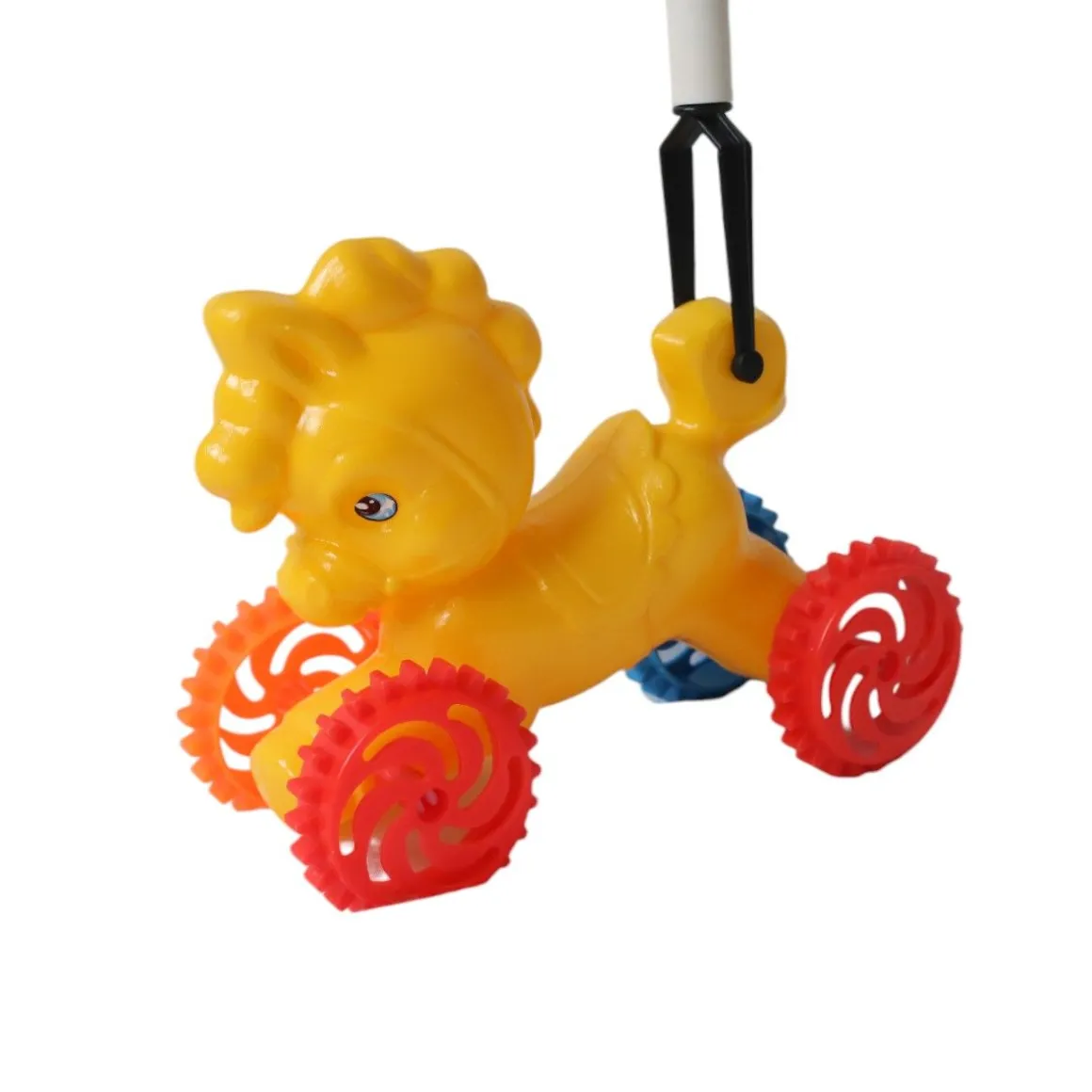 Jouet à pousser cheval