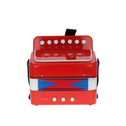 Jouet accordéon enfant rouge