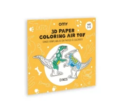 Jouet gonflable en papier dinos