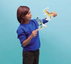 Jouet gonflable en papier dinos