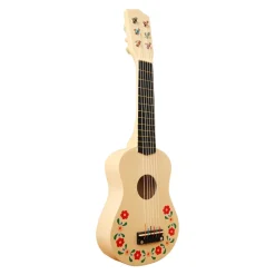 Jouet guitare enfant à fleurs