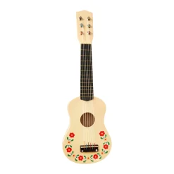 Jouet guitare enfant à fleurs