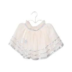 Jupe tutu à sequins argentés