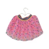 Jupe tutu rose cœurs multicolores