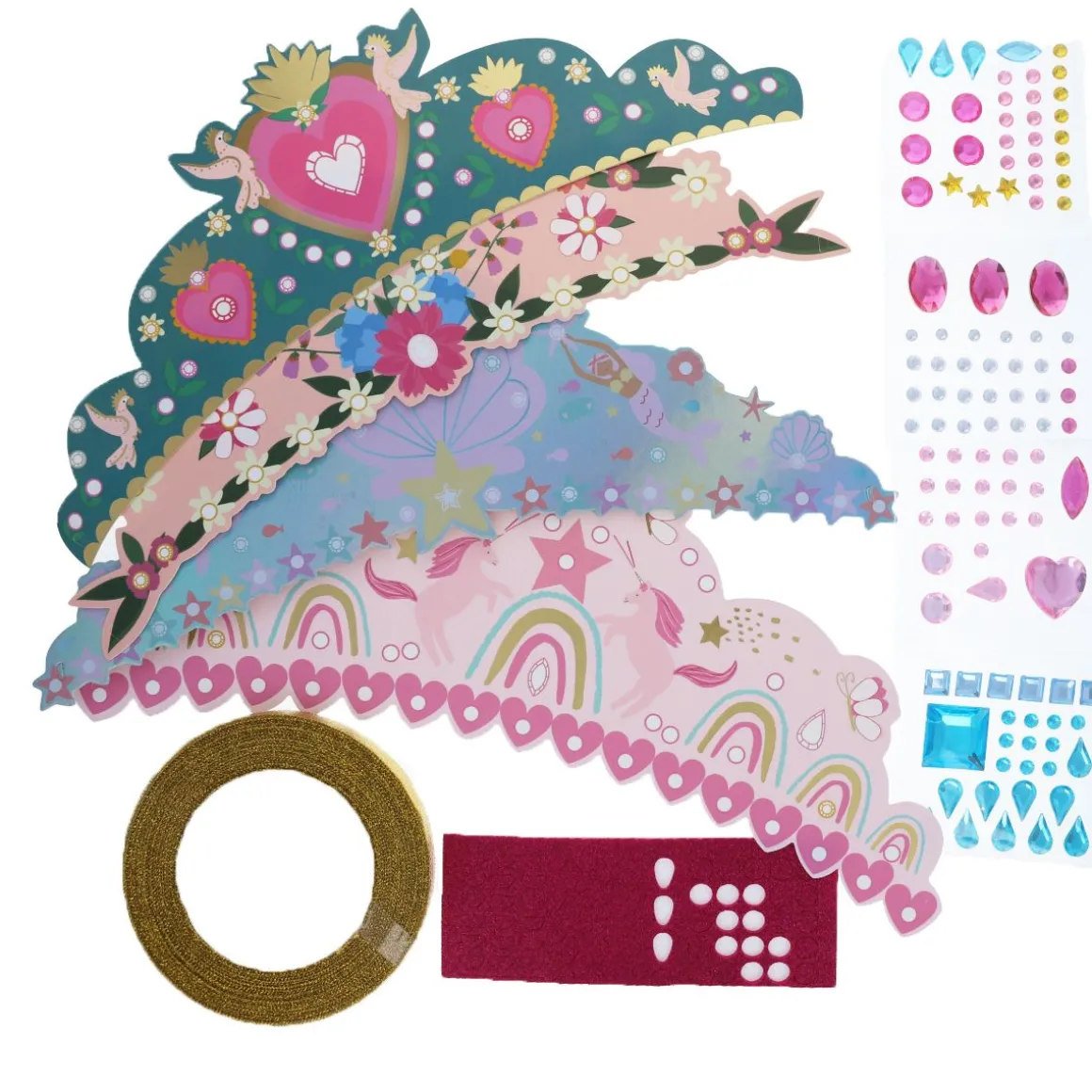 Kit 4 couronnes à customiser Do It Yourself