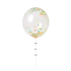 kit ballons confettis flashy