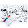 Kit coloriage en silicone savane