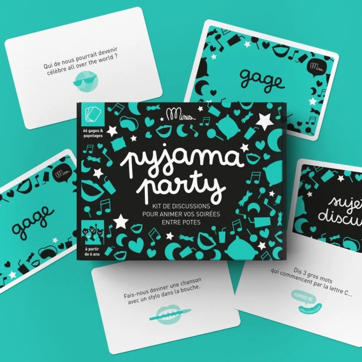 Kit de discussion "pyjama party"