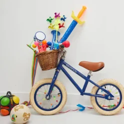 Klaxon vélo pouet bleu et rouge