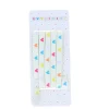 Lacets coeurs multicolores