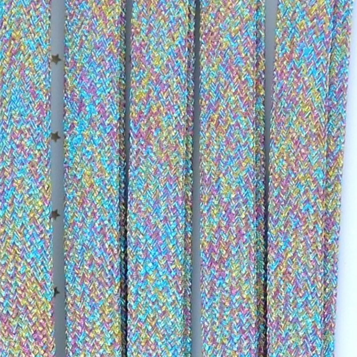 Lacets Lurex Tie&Dye