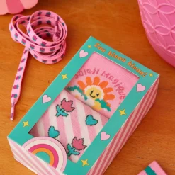 Lacets tulipes roses - Zou Bisou Bisou