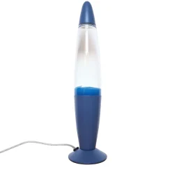 Lampe à lave bleue