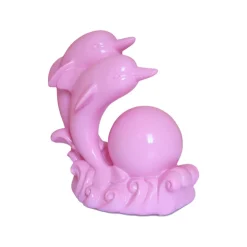 Lampe dauphins roses - Dolphin queen