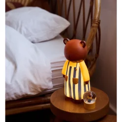 Lampe enfant ours bleu - Petit déj