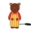 Lampe enfant ours rouge - Petit déj