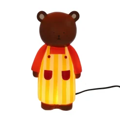 Lampe enfant ours rouge - Petit déj