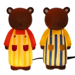 Lampe enfant ours rouge - Petit déj