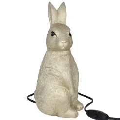 Lampe lapin dorée