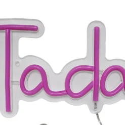 Lampe néon LED rose Tadaaaam