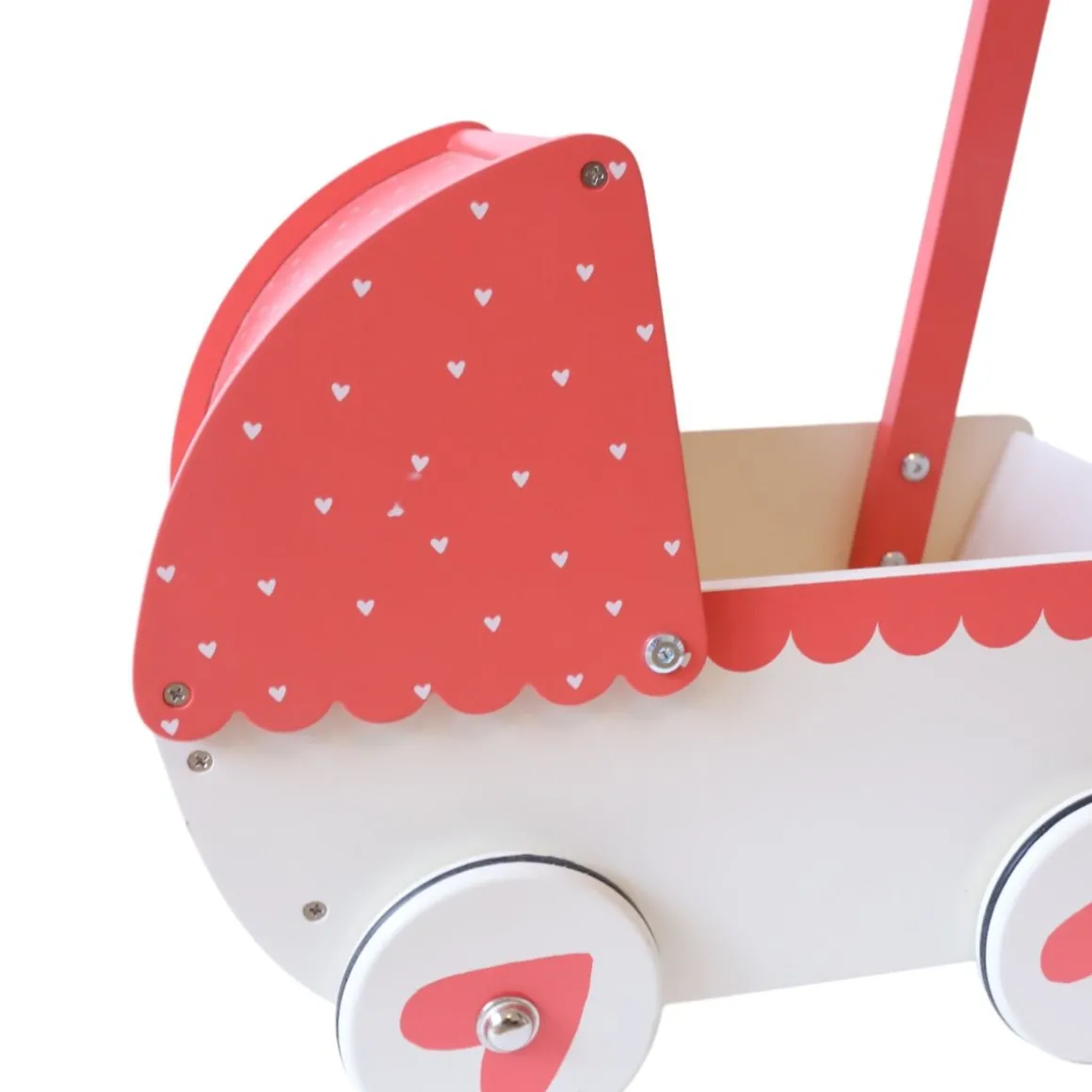 Landau poussette pour poupée terracotta