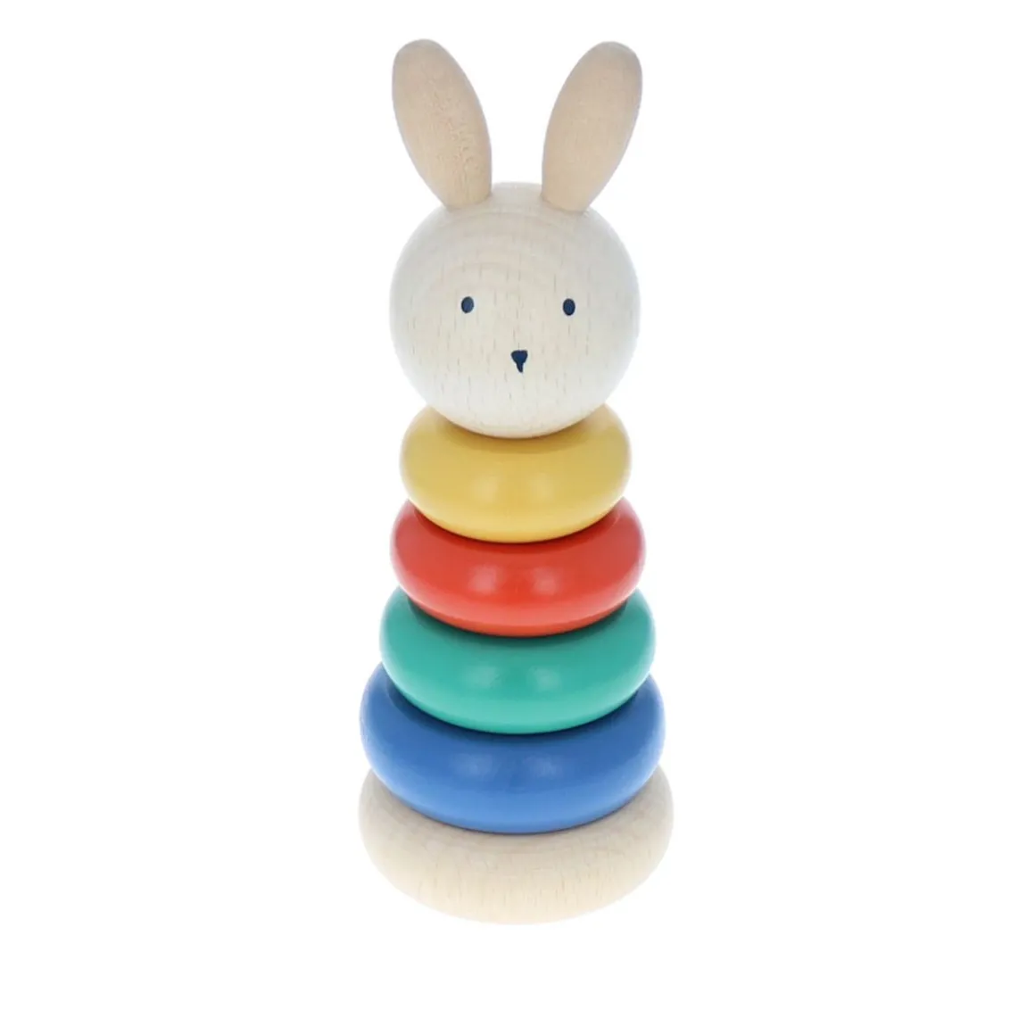 Lapin en bois à empiler