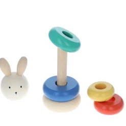 Lapin en bois à empiler
