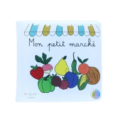 Livre de bain magique "Mon petit marché"