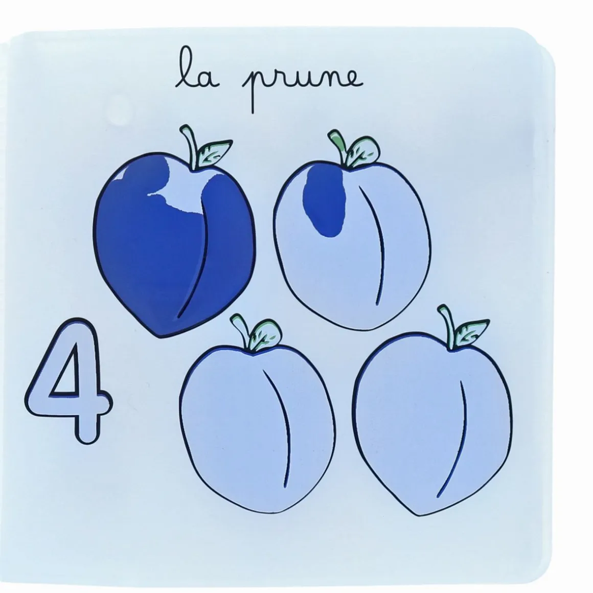 Livre de bain magique "Mon petit marché"