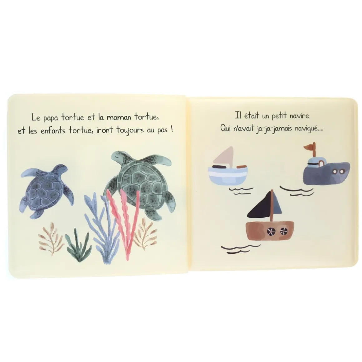Livre de bain "Mes comptines autour de l'eau"