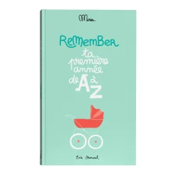 Livre de naissance "Ta première année de A à Z"