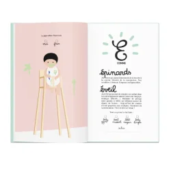 Livre de naissance "Ta première année de A à Z"