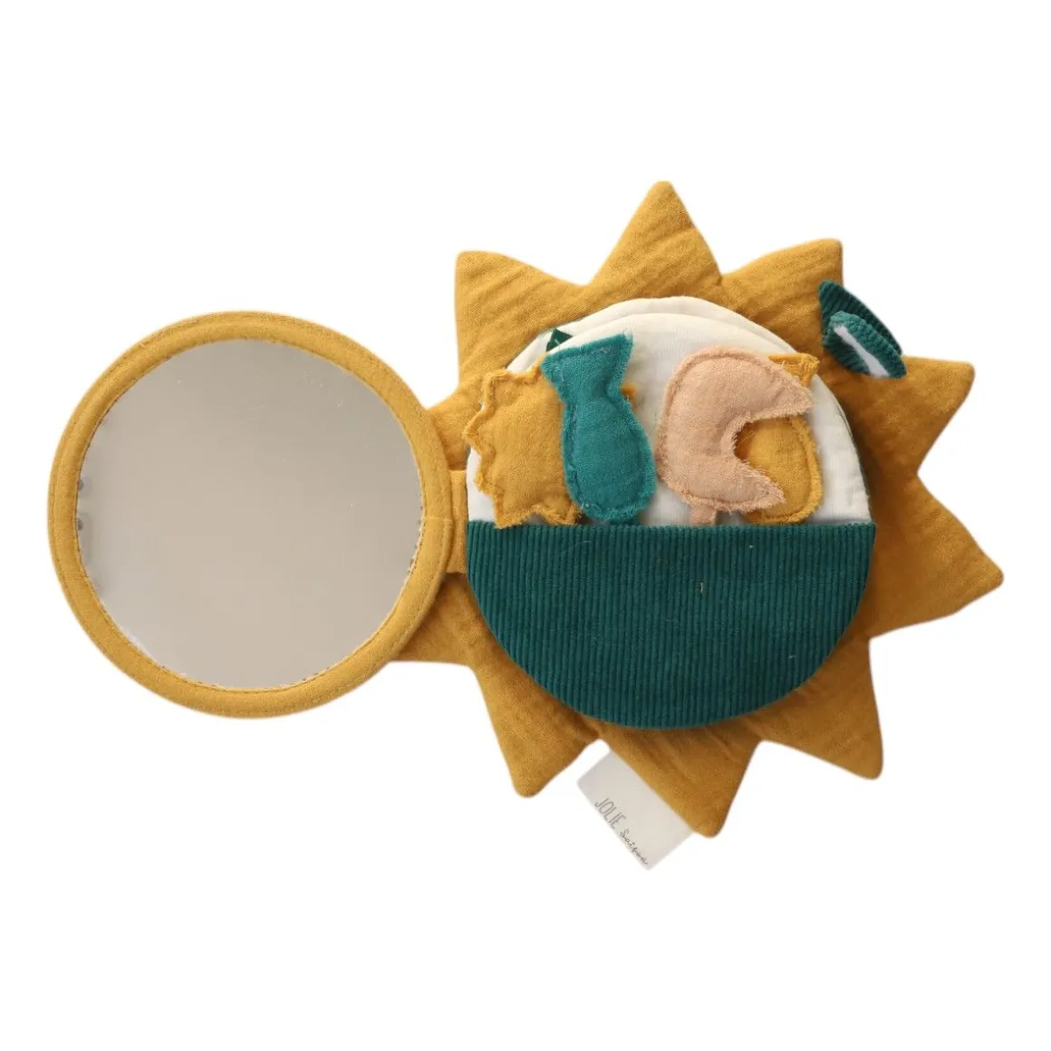 Livre d'éveil soleil et poisson jaune et vert - Ma bonne étoile