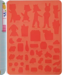 Livre stickers repositionnables Mon petit Marché