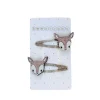 Lot de 2 barrettes biche