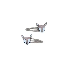 Lot de 2 barrettes biche