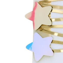 Lot de 4 barrettes étoile
