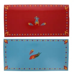 Lot de 6 cartes d'invitation Super-héros