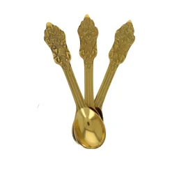 Lot de 3 cuillères en laiton