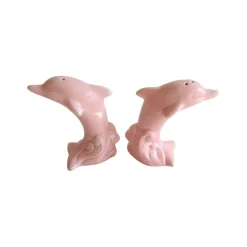 Lot de 2 dauphins sel et poivre - Dolphin Queen