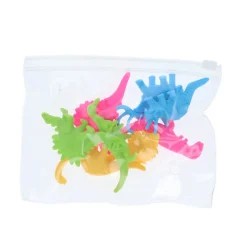 Lot de 8 dinosaures fluo