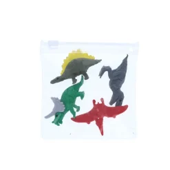 Lot de 4 gommes dinosaures