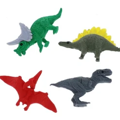 Lot de 4 gommes dinosaures