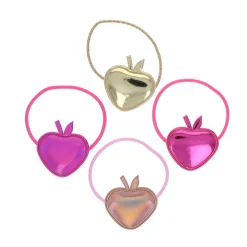 Lot de 4 élastiques pommes foil - Dans mon jardin
