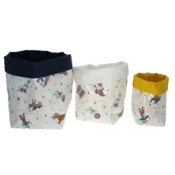 Lot de 3 paniers cirque