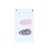 Lot de 2 petites barrettes roses