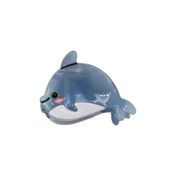Lot de 3 pinces cheveux enfant crabe dauphin poulpe