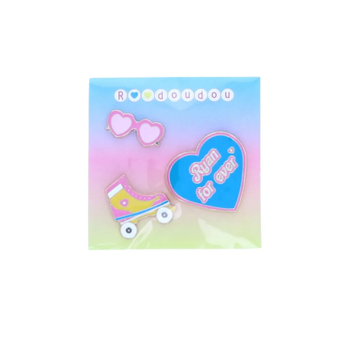 Lot de 3 pin's Ryan for Ever
