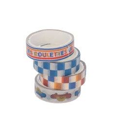 Lot de 4 rouleaux de ruban adhésif - Skate park